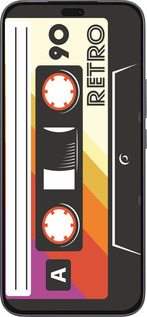 Силиконовый чехол Кассета с90 v4 для Huawei Honor 400 Lite 5G - 5532u-3993 изображение 