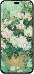 Силиконовый чехол Винсент Ван Гог. Ваза с розами для Huawei Honor 400 Lite 5G - 5543u-3993 изображение 