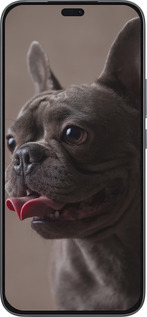 Силиконовый чехол Милый бульдог для Huawei Honor 400 Lite 5G - 5546u-3993 изображение 