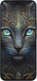 Силиконовый чехол Кошка для Huawei Honor 400 Lite 5G - 5548u-3993 изображение 