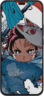 Силиконовый чехол Танджиро Камадо для Huawei Honor 400 Lite 5G - 5574u-3993 изображение 