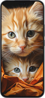 Силиконовый чехол Котики 2 для Huawei Honor 400 Lite 5G - 5664u-3993 изображение 