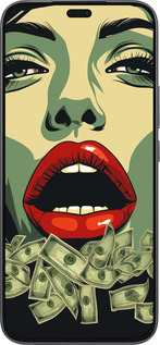 Силиконовый чехол Big money 2 для Huawei Honor 400 Lite 5G - 5668u-3993 изображение 