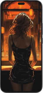 Силиконовый чехол Чехол для телефона Девушка в баре для Huawei Honor 400 Lite 5G - 5947u-3993 изображение 