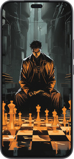 Силиконовый чехол Шахматы для Huawei Honor 400 Lite 5G - 5951u-3993 изображение 