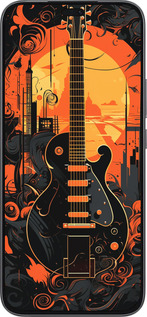 Силиконовый чехол Гитара для Huawei Honor 400 Lite 5G - 5957u-3993 изображение 