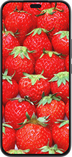 Силиконовый чехол Клубника для Huawei Honor 400 Lite 5G - 6020u-3993 изображение 