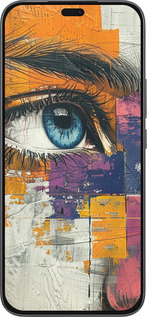 Силиконовый чехол Цветная фреска для Huawei Honor 400 Lite 5G - 6032u-3993 изображение 