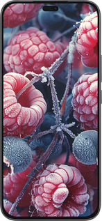 Силиконовый чехол Морозные ягоды для Huawei Honor 400 Lite 5G - 6033u-3993 изображение 