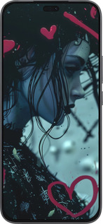 Силиконовый чехол XO Love v2 для Huawei Honor 400 Lite 5G - 6057u-3993 изображение 