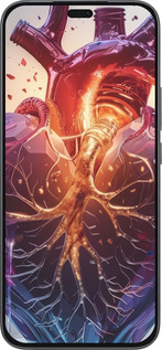 Силиконовый чехол Crystal Heart для Huawei Honor 400 Lite 5G - 6070u-3993 изображение 