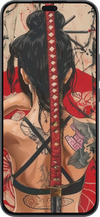 Силиконовый чехол Тайна катаны для Huawei Honor 400 Lite 5G - 6074u-3993 изображение 