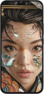 Силиконовый чехол Взгляд души самурая для Huawei Honor 400 Lite 5G - 6076u-3993 изображение 