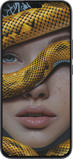 Силиконовый чехол Объятия змеи для Huawei Honor 400 Lite 5G - 6081u-3993 изображение 