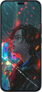 Силиконовый чехол Ночные огни для Huawei Honor 400 Lite 5G - 6096u-3993 изображение 