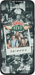 Силиконовый чехол Друзья для Huawei Honor 400 Lite 5G - 6276u-3993 изображение 