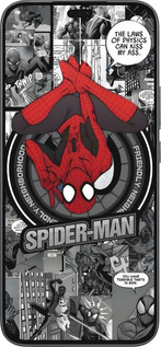 Силиконовый чехол Человек паук для Huawei Honor 400 Lite 5G - 6279u-3993 изображение 