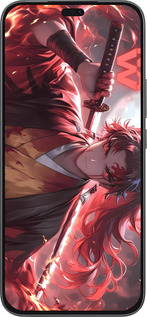 Силиконовый чехол Аниме воин для Huawei Honor 400 Lite 5G - 6281u-3993 изображение 