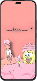 Силиконовый чехол Спанч Боб для Huawei Honor 400 Lite 5G - 6282u-3993 изображение 