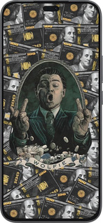 Силиконовый чехол Волк с валл стрит для Huawei Honor 400 Lite 5G - 6287u-3993 изображение 