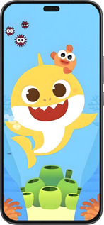 Силиконовый чехол Бейби Шарк для Huawei Honor 400 Lite 5G - 6303u-3993 изображение 