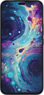 Силиконовый чехол Арт акварель для Huawei Honor 400 Lite 5G - 6329u-3993 изображение 