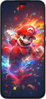 Силиконовый чехол Супер Марио для Huawei Honor 400 Lite 5G - 6342u-3993 изображение 