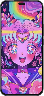 Силиконовый чехол Сейлор Мун 3 для Huawei Honor 400 Lite 5G - 6352u-3993 изображение 