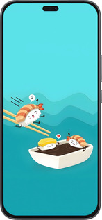 Силиконовый чехол Суши для Huawei Honor 400 Lite 5G - 6354u-3993 изображение 