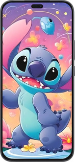 Силіконовий чехол Стич 2 для Huawei Honor 400 Lite 5G - 6371u-3993 изображение 