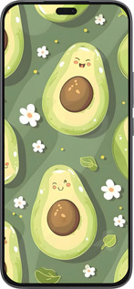 Силиконовый чехол Авокадо для Huawei Honor 400 Lite 5G - 6380u-3993 изображение 
