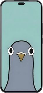 Силиконовый чехол Голубь для Huawei Honor 400 Lite 5G - 6388u-3993 изображение 