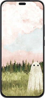 Силиконовый чехол Привидение для Huawei Honor 400 Lite 5G - 6401u-3993 изображение 