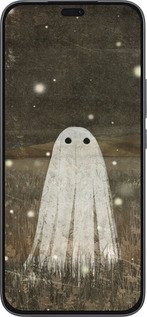 Силиконовый чехол Привидение и светлячки для Huawei Honor 400 Lite 5G - 6406u-3993 изображение 