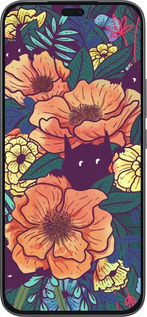 Силиконовый чехол С изображением полевых цветов для Huawei Honor 400 Lite 5G - 6419u-3993 изображение 