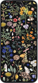 Силиконовый чехол С цветами для Huawei Honor 400 Lite 5G - 6422u-3993 изображение 