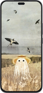 Силиконовый чехол Призрак в поле для Huawei Honor 400 Lite 5G - 6427u-3993 изображение 