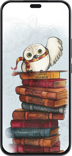 Силиконовый чехол Сова и книги для Huawei Honor 400 Lite 5G - 6436u-3993 изображение 