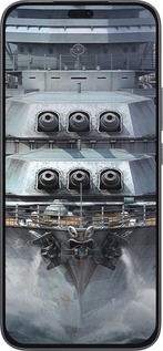 Силиконовый чехол Линкор, world of tanks, wargaming, военный корабль для Huawei Honor 400 Lite 5G - 6453u-3993 изображение 