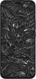 Силиконовый чехол Воронья ярость для Huawei Honor 400 Lite 5G - 6474u-3993 изображение 