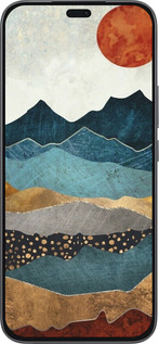 Силиконовый чехол Янтарный закат для Huawei Honor 400 Lite 5G - 6475u-3993 изображение 