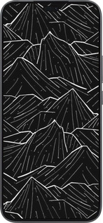 Силиконовый чехол С изображением Темных гор для Huawei Honor 400 Lite 5G - 6489u-3993 изображение 