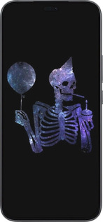 Силиконовый чехол Скелетное искусство для Huawei Honor 400 Lite 5G - 6536u-3993 изображение 