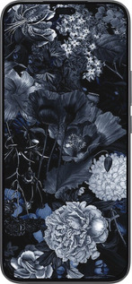 Силиконовый чехол Абстрактный цветочный рисунок в синих тонах для Huawei Honor 400 Lite 5G - 6539u-3993 изображение 