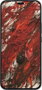 Силиконовый чехол Абстрактная композиция в красных тонах для Huawei Honor 400 Lite 5G - 6541u-3993 изображение 