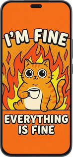 Силіконовий чехол Funny Cat для Huawei Honor 400 Lite 5G - 6786u-3993 изображение 