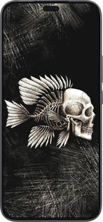 Силиконовый чехол Рыбо-человек для Huawei Honor 400 Lite 5G - 683u-3993 изображение 