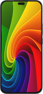 Силиконовый чехол Радужный вихрь для Huawei Honor 400 Lite 5G - 747u-3993 изображение 