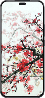 Силиконовый чехол Цветущий куст для Huawei Honor 400 Lite 5G - 831u-3993 изображение 