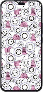 Силиконовый чехол Смешные коты для Huawei Honor 400 Lite 5G - 907u-3993 изображение 